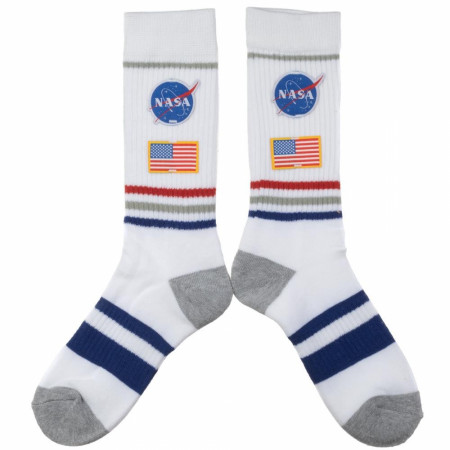 NASA Patch Crew Socks